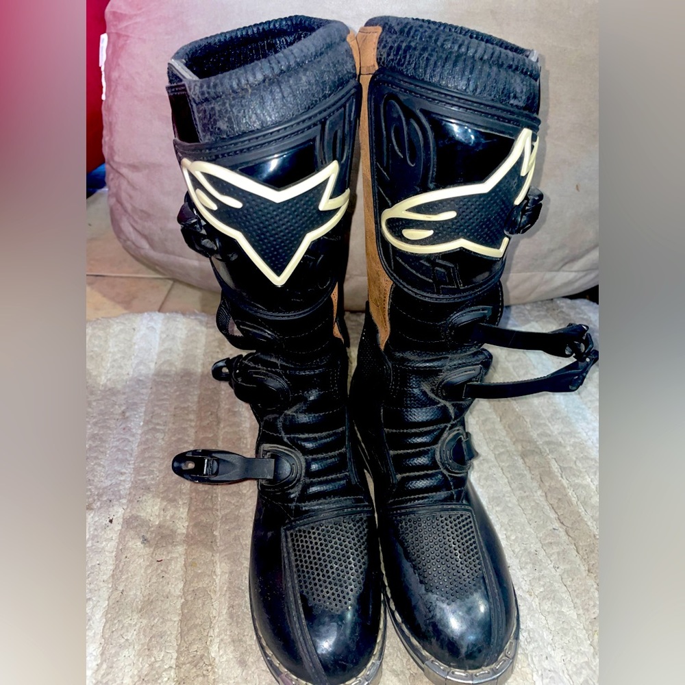 Alpinestars Motocross Riding Boots Men Size 11